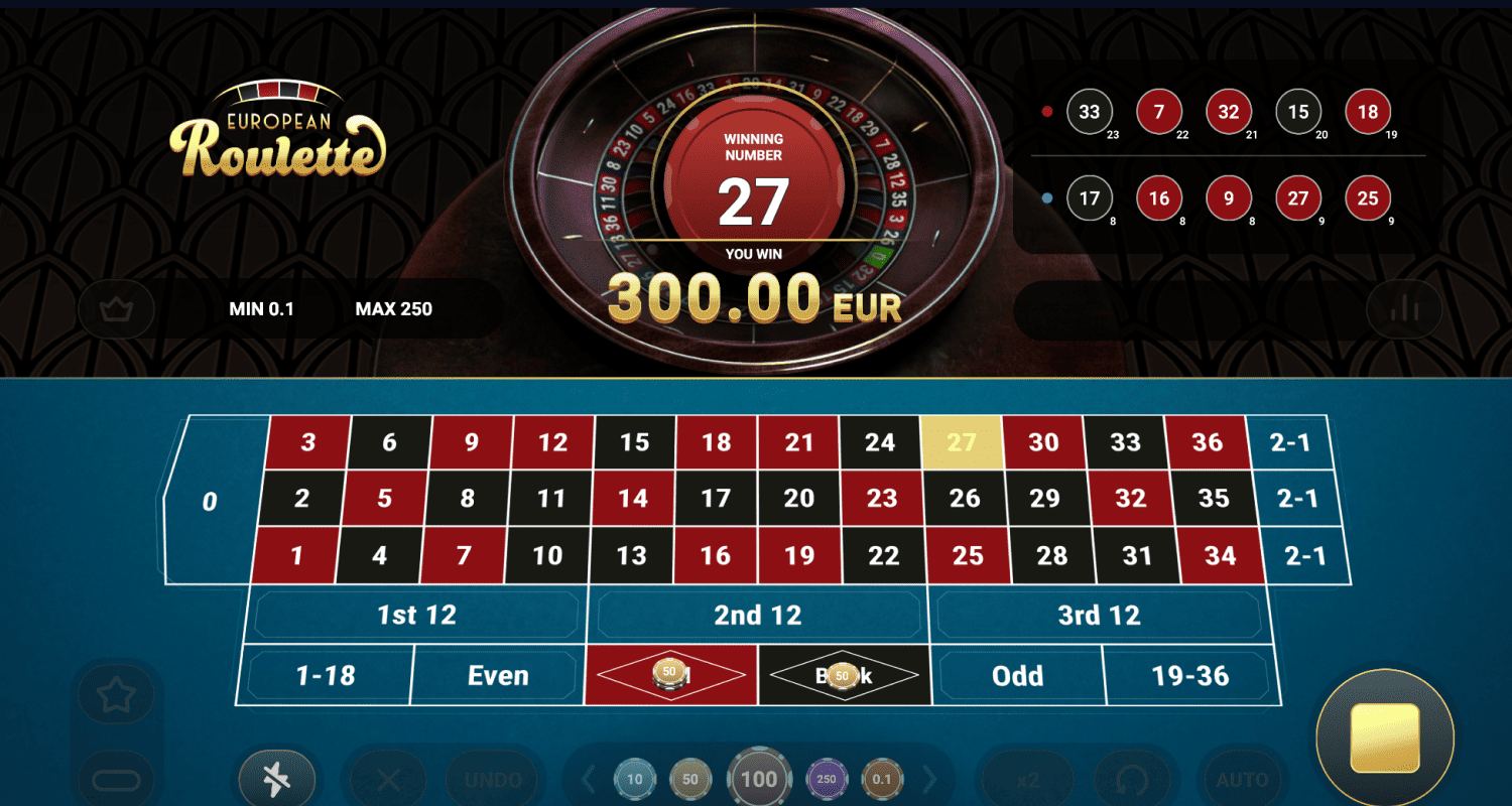 უყურეთ რულეტკის თამაშს კაზინოს ვებსაიტზე საქართველოში