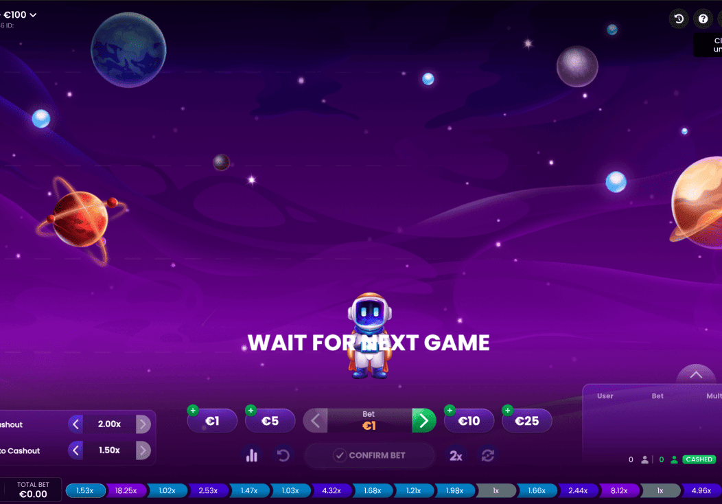 Spaceman დემო