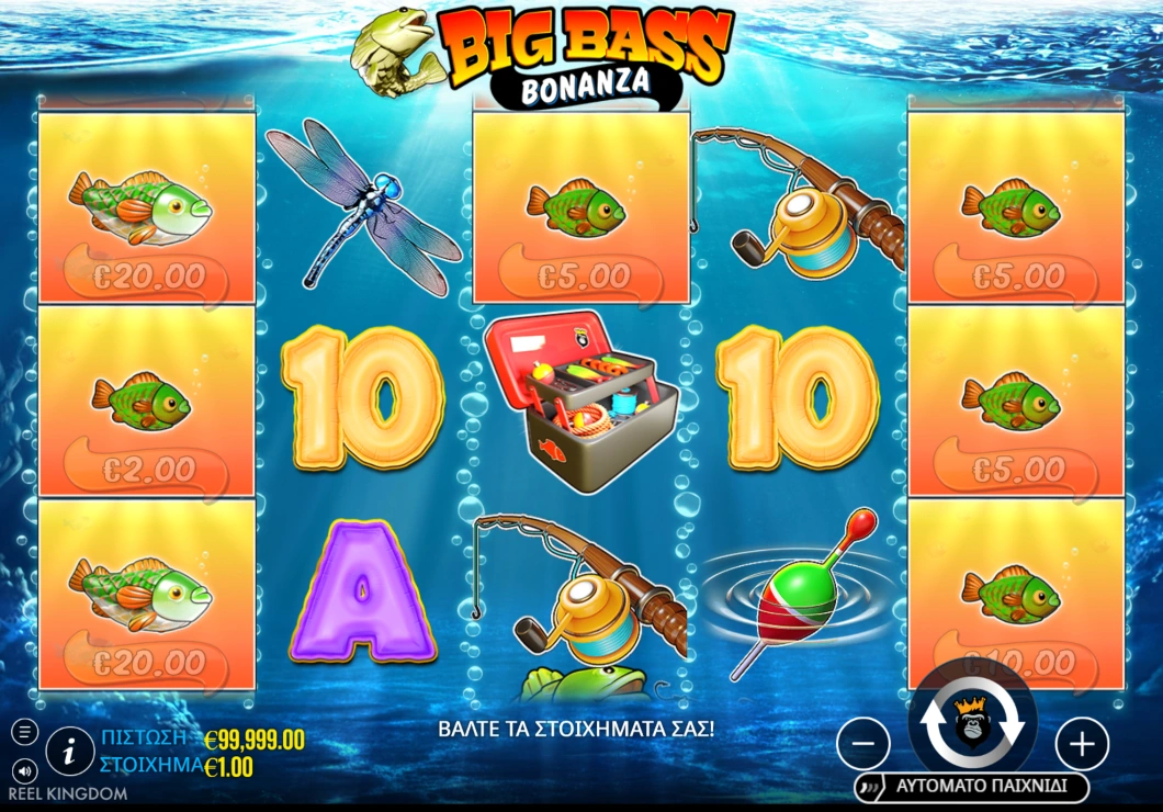 Λειτουργία επίδειξης Big Bass Bonanza