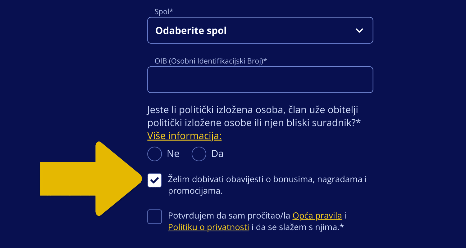 Slažete se s uvjetima i odredbama web stranice Senatora