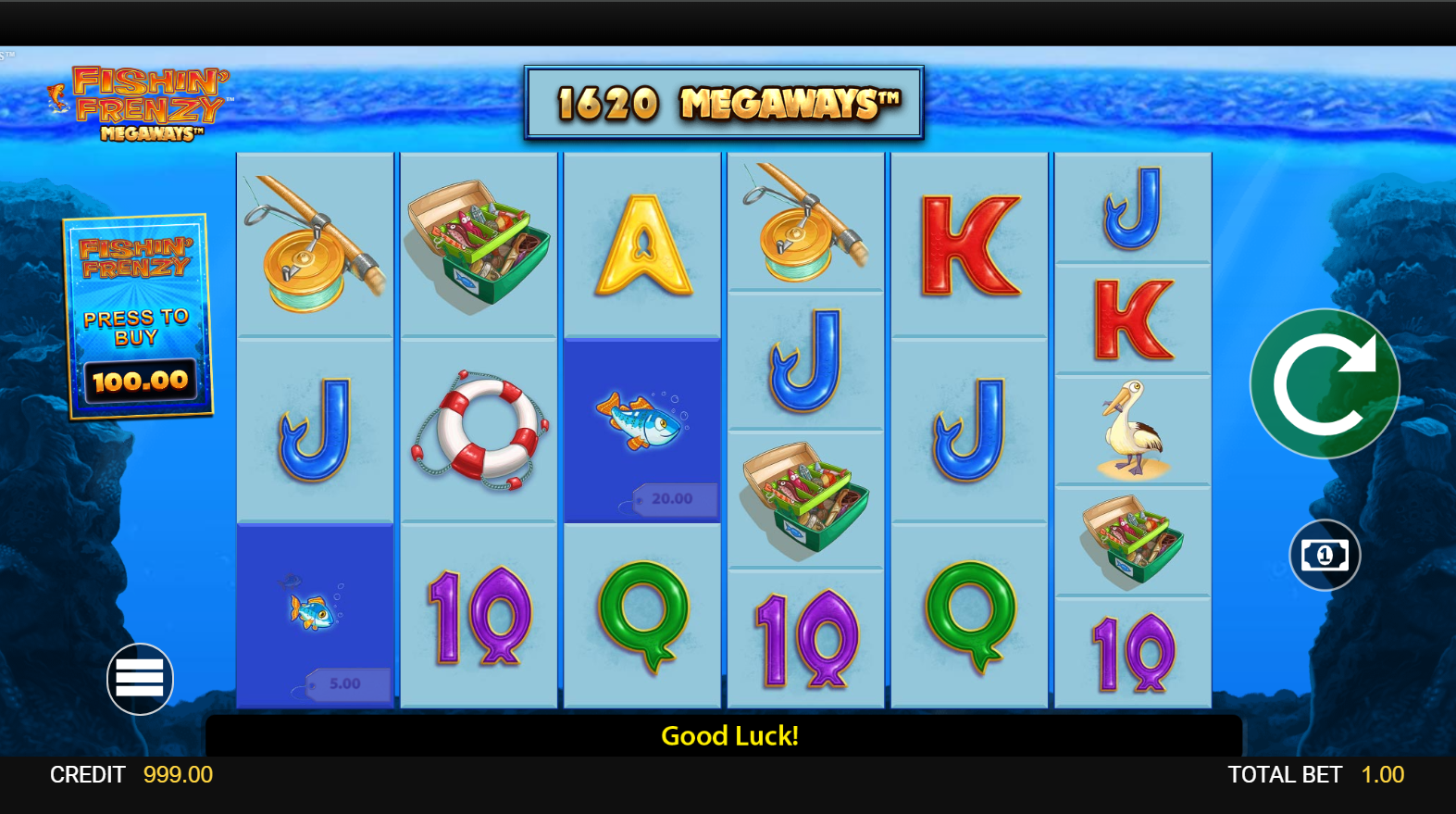 Fishin Frenzy Megaways1