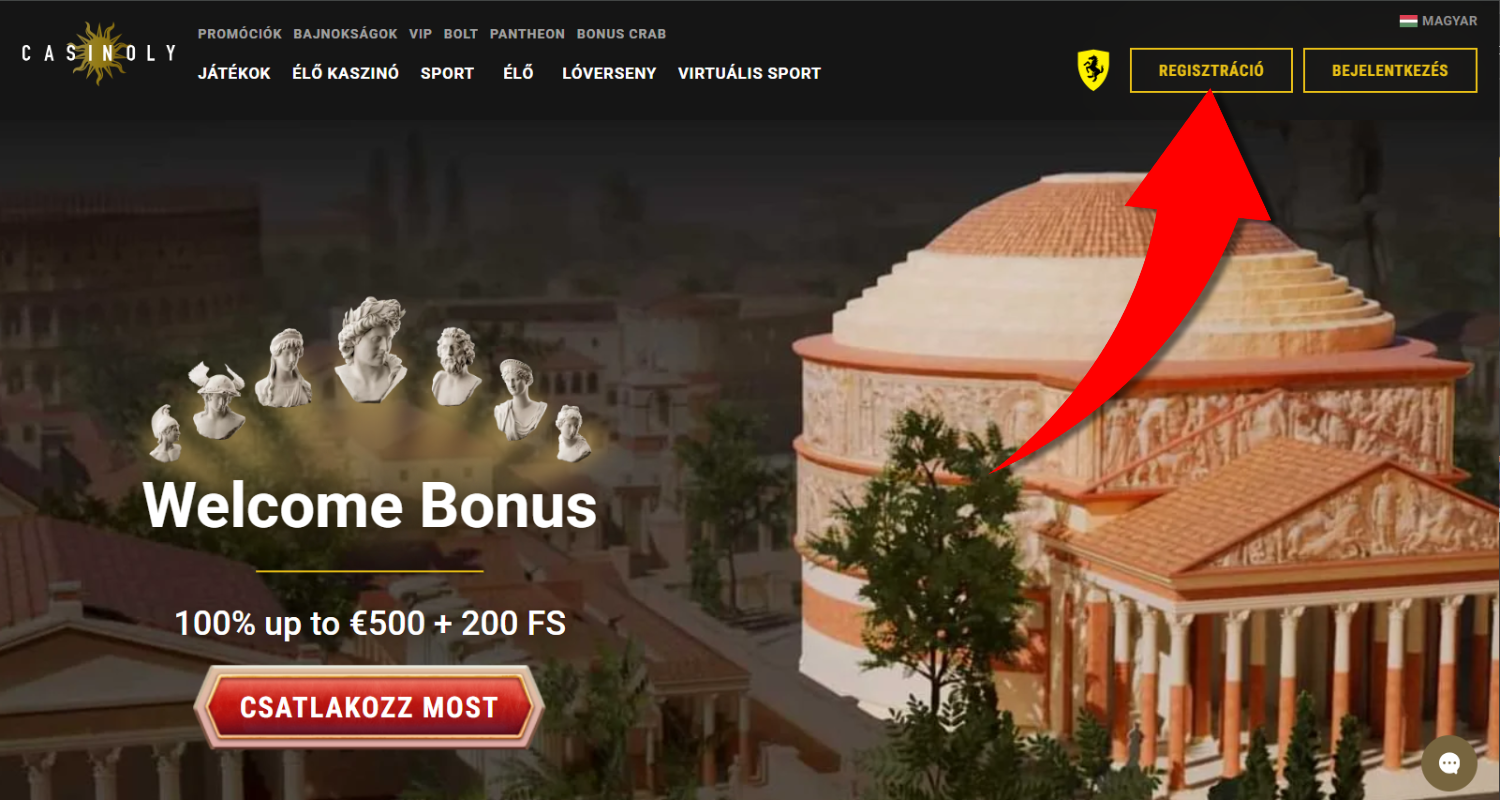 casinoly regisztracio 1
