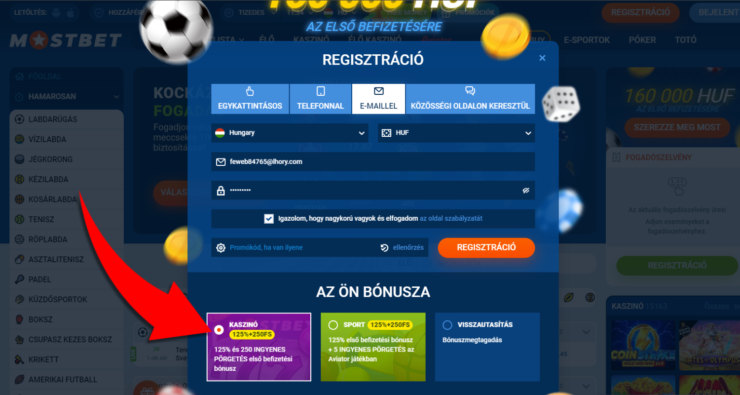 mostbet regisztracio 7