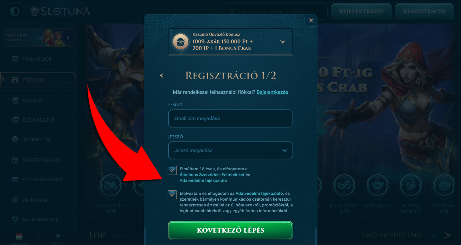 slotuna regisztracio 5