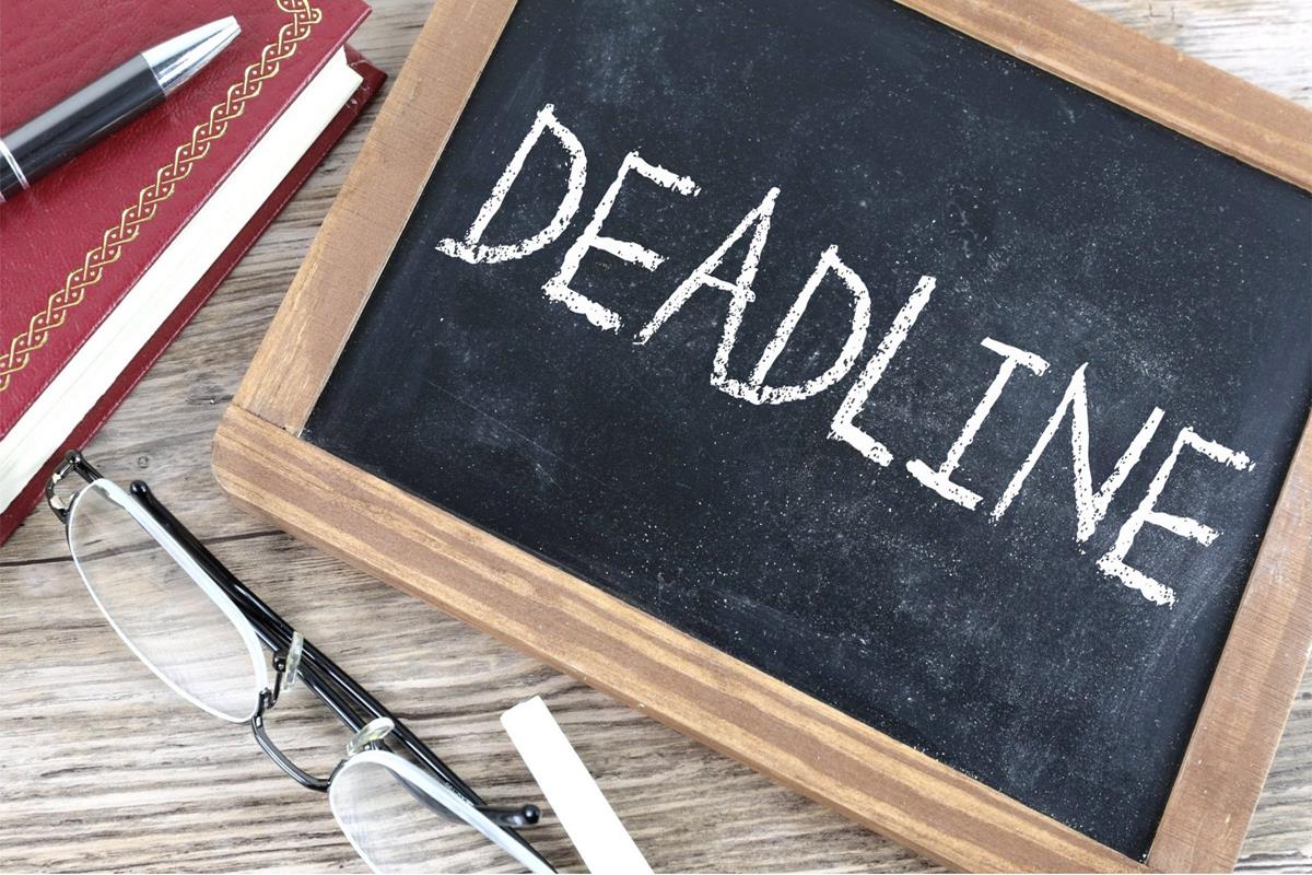 PAGCOR B2B Accreditation Deadline Set for July 31, 2026 Chalkboard with the word "Deadline" written in white chalk, representing PAGCOR's July 31, 2026 accreditation deadline for B2B gaming providers