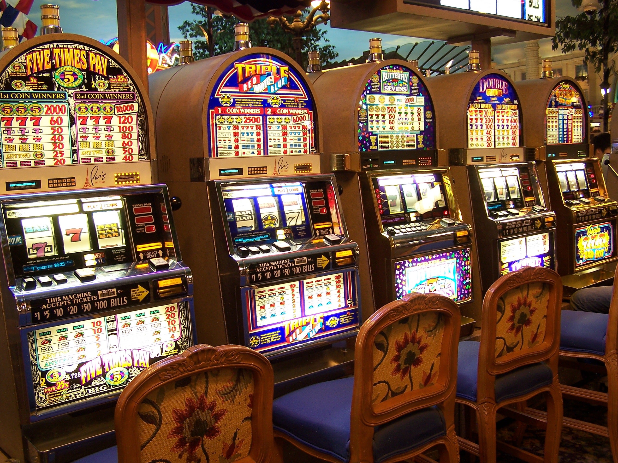 Slot Machines in a Casino - pxhere.com Slot Machines in a Casino