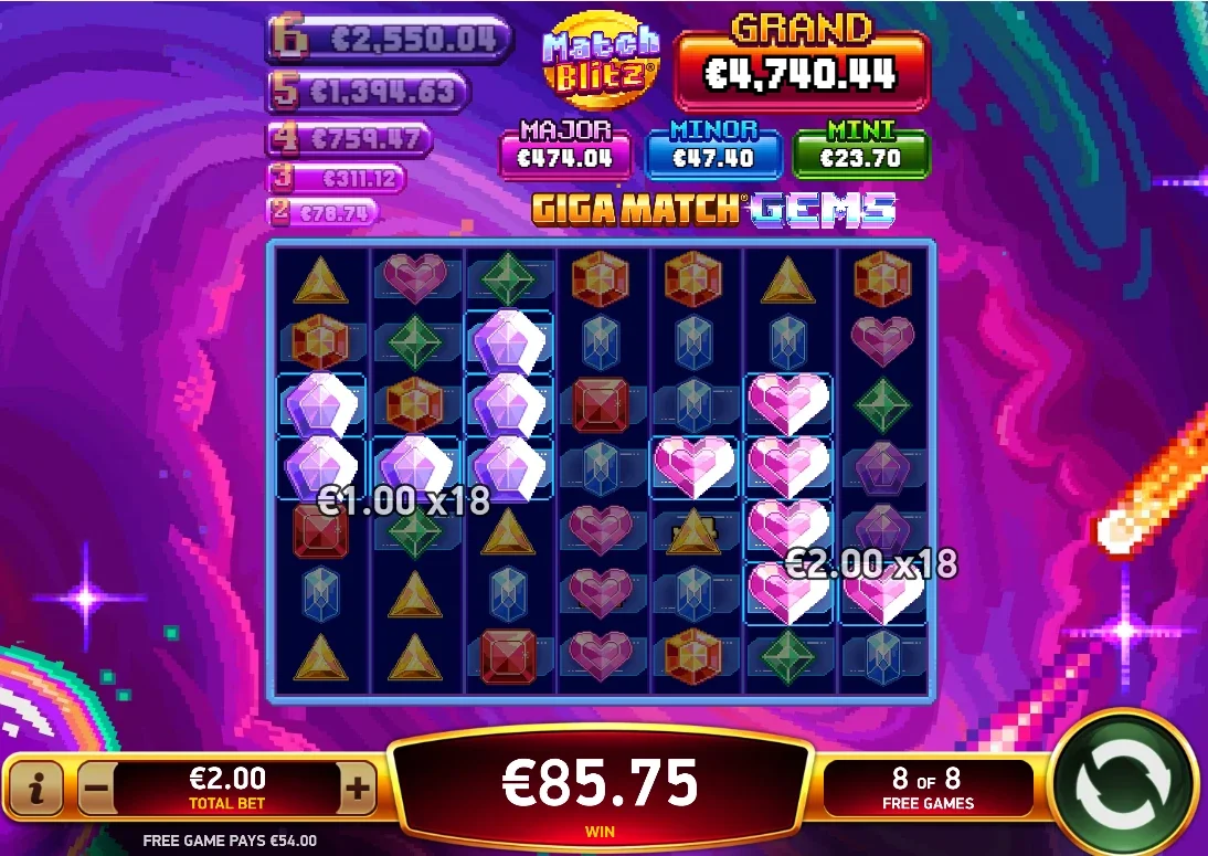 Giga Match Gems