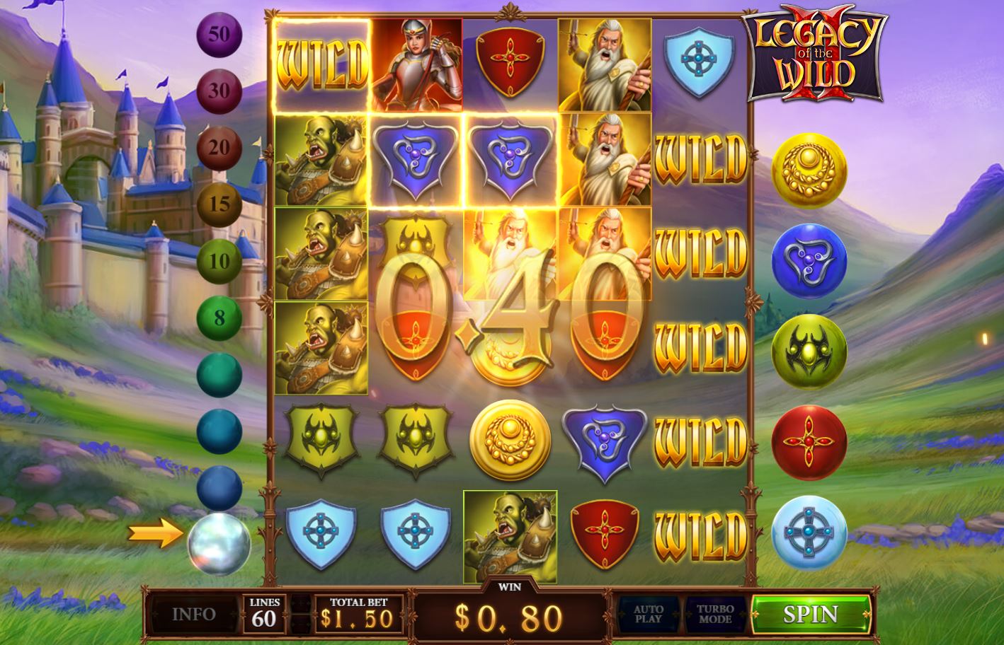 Legacy of the wild slot game Legacy of the wild slot game