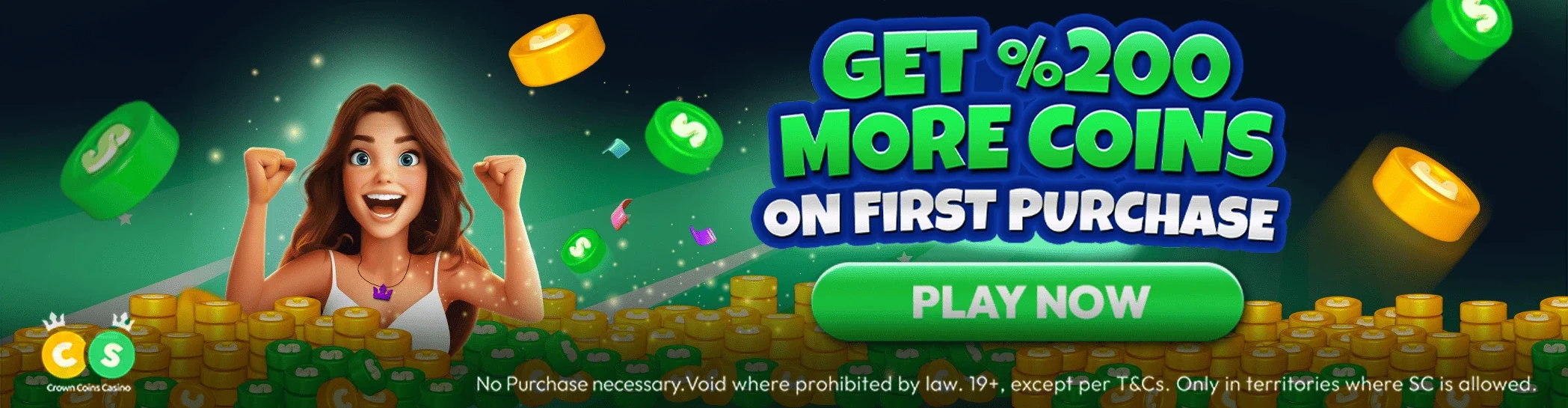 Crown Coins banner