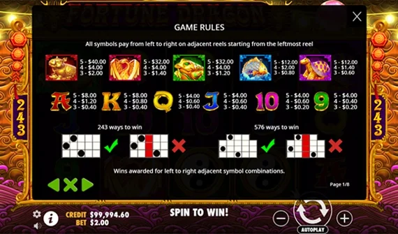 fortune_dragon_screenshot_rules
