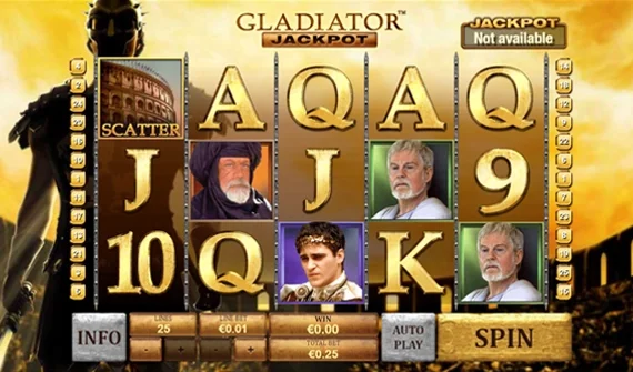 Gladiator Jackpot Gameplay Gladiator Jackpot Gameplay
