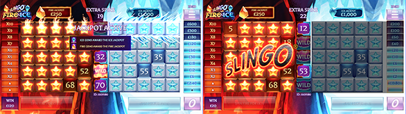 Slingo Fire and Ice