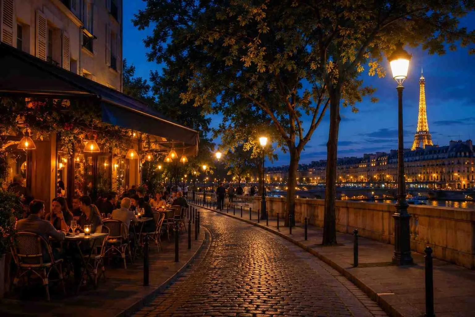 Summer Night In France