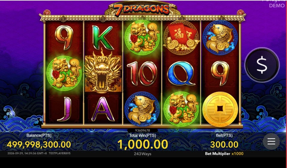 7 Dragons Slot
