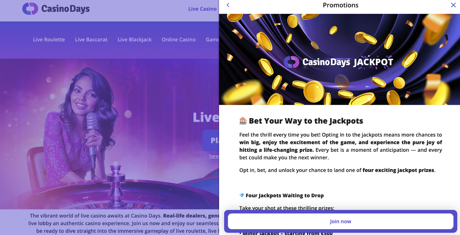 Casino Days Jackpot