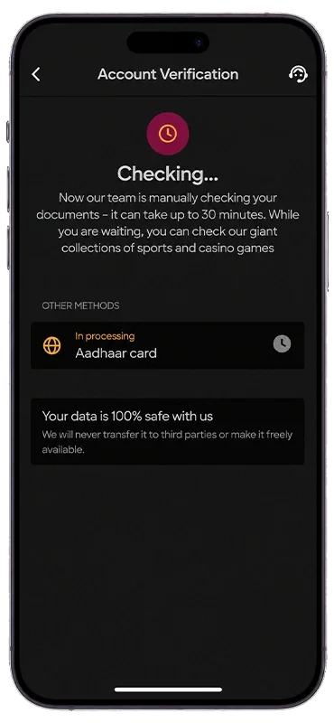 Parimatch Casino - Account Verification - C. Submit Documents & Wait Parimatch Casino - Account Verification - C. Submit Documents & Wait