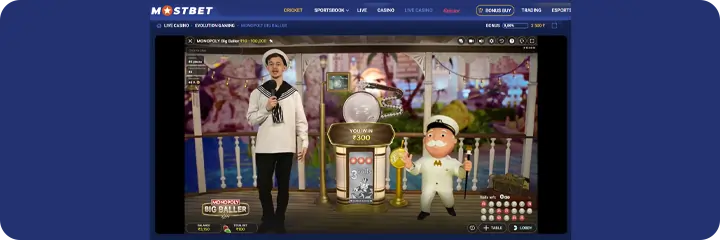 Mostbet Casino - Game 2 Monopoly Big Baller - 3. Bet Win Mostbet Casino - Game 2 Monopoly Big Baller - 3. Bet Win