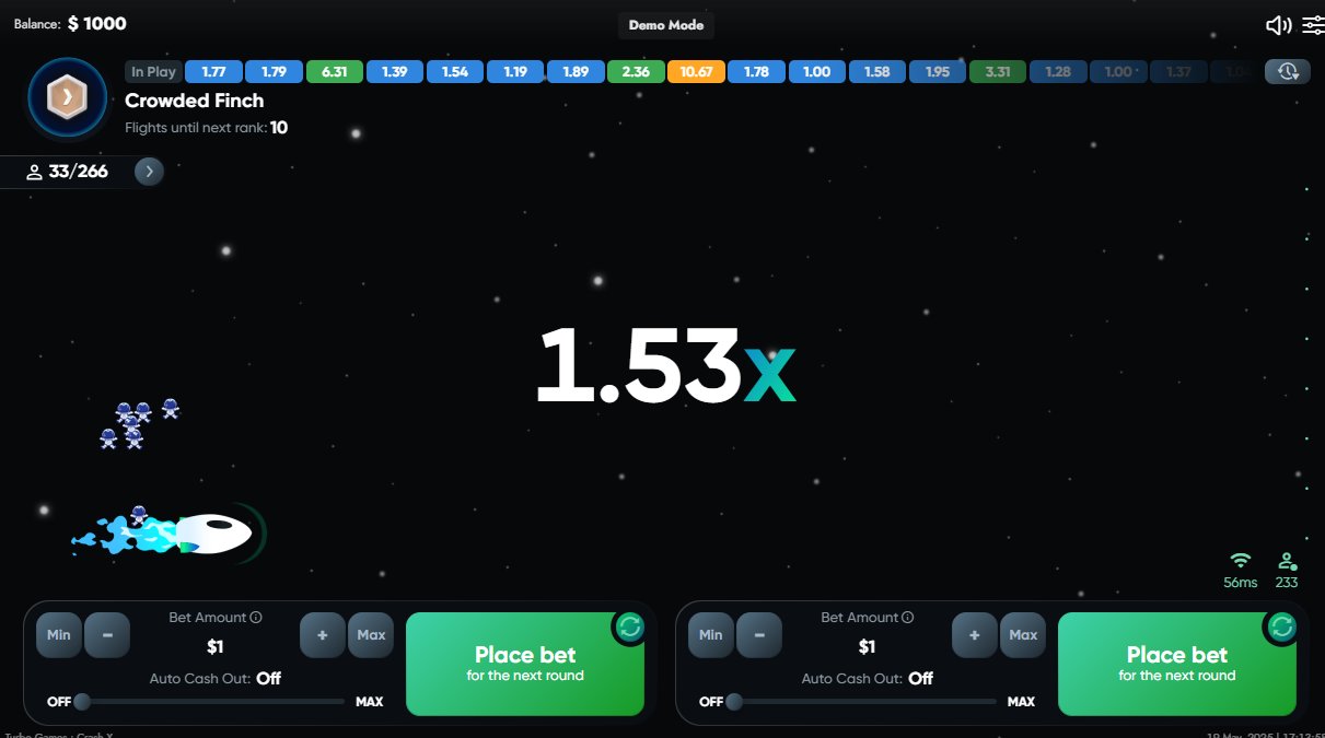 Crash X in Demo Mode
