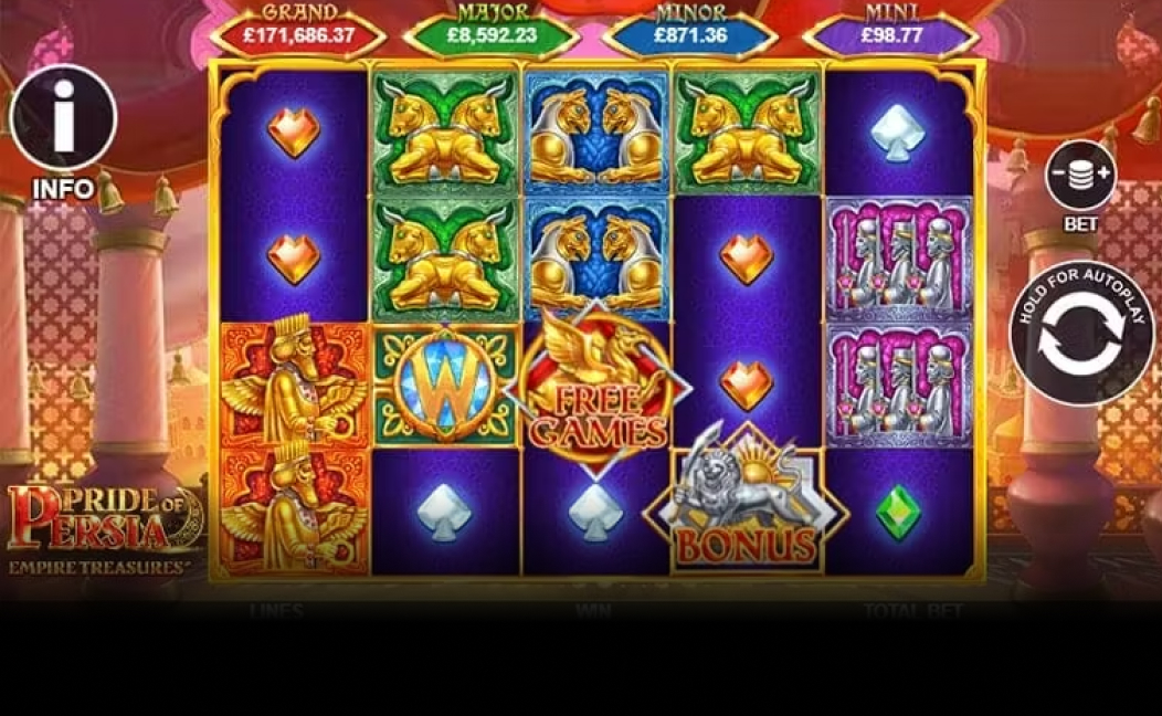 Gioca alla slot Empire Treasures: Pride of Persia