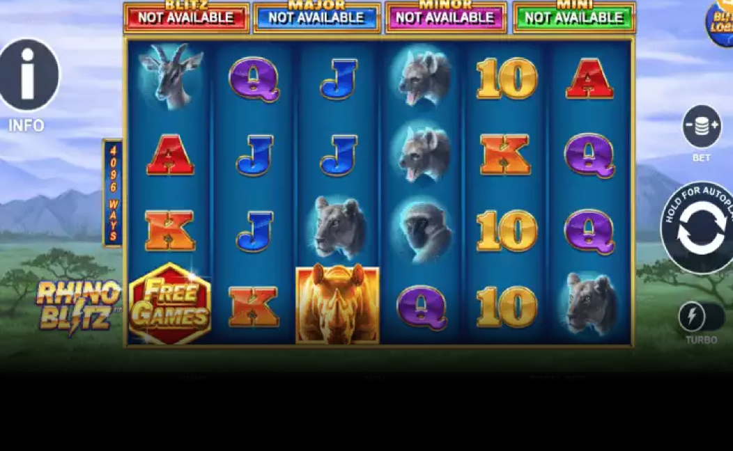 Gioca alla slot Rhino Blitz