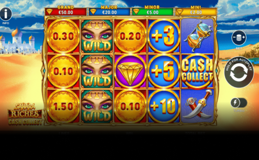 Gioca alla slot Cash Collect: Sahara Riches