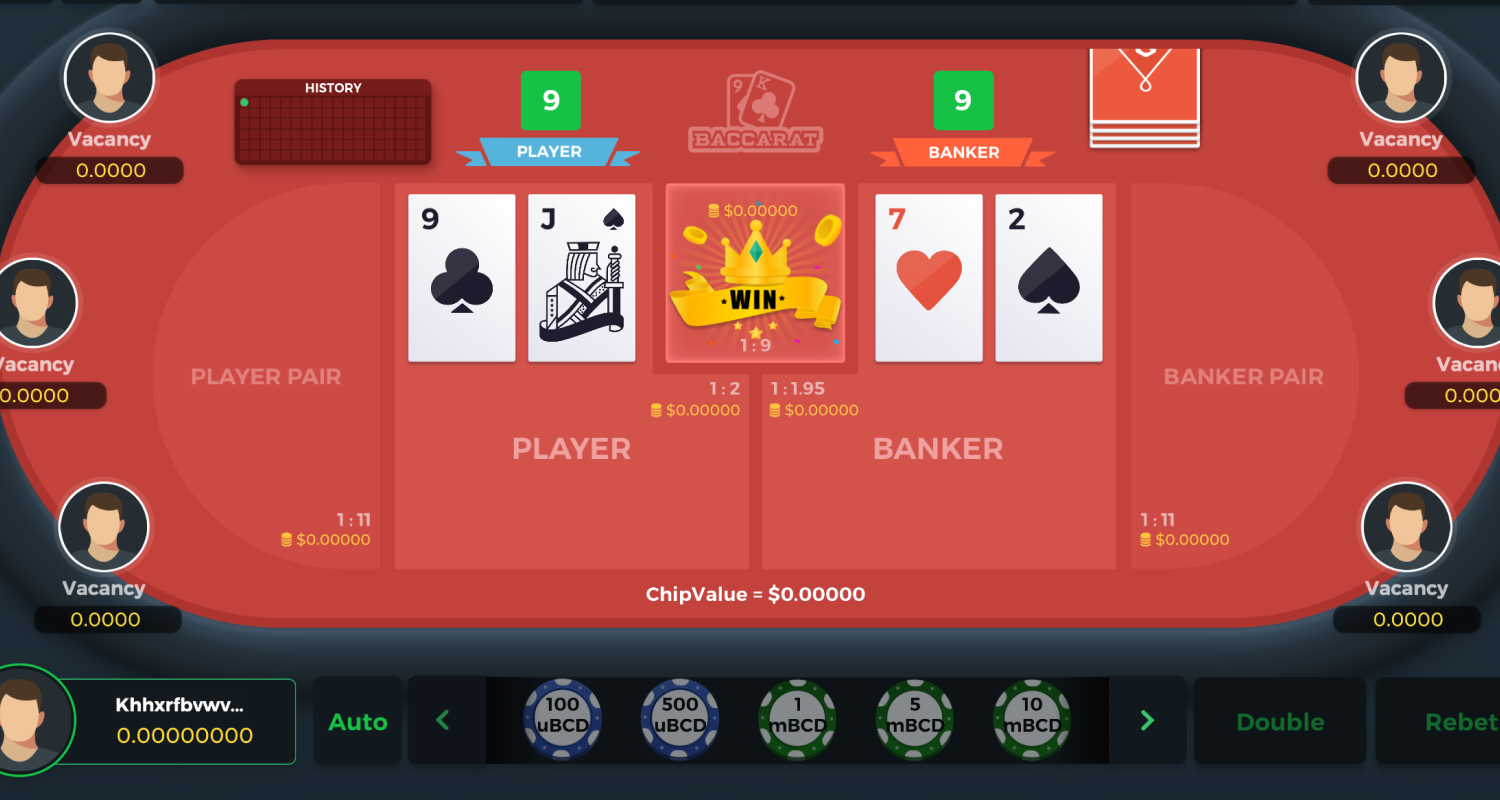 Laikykitės realių statymų Baccarat žaidime