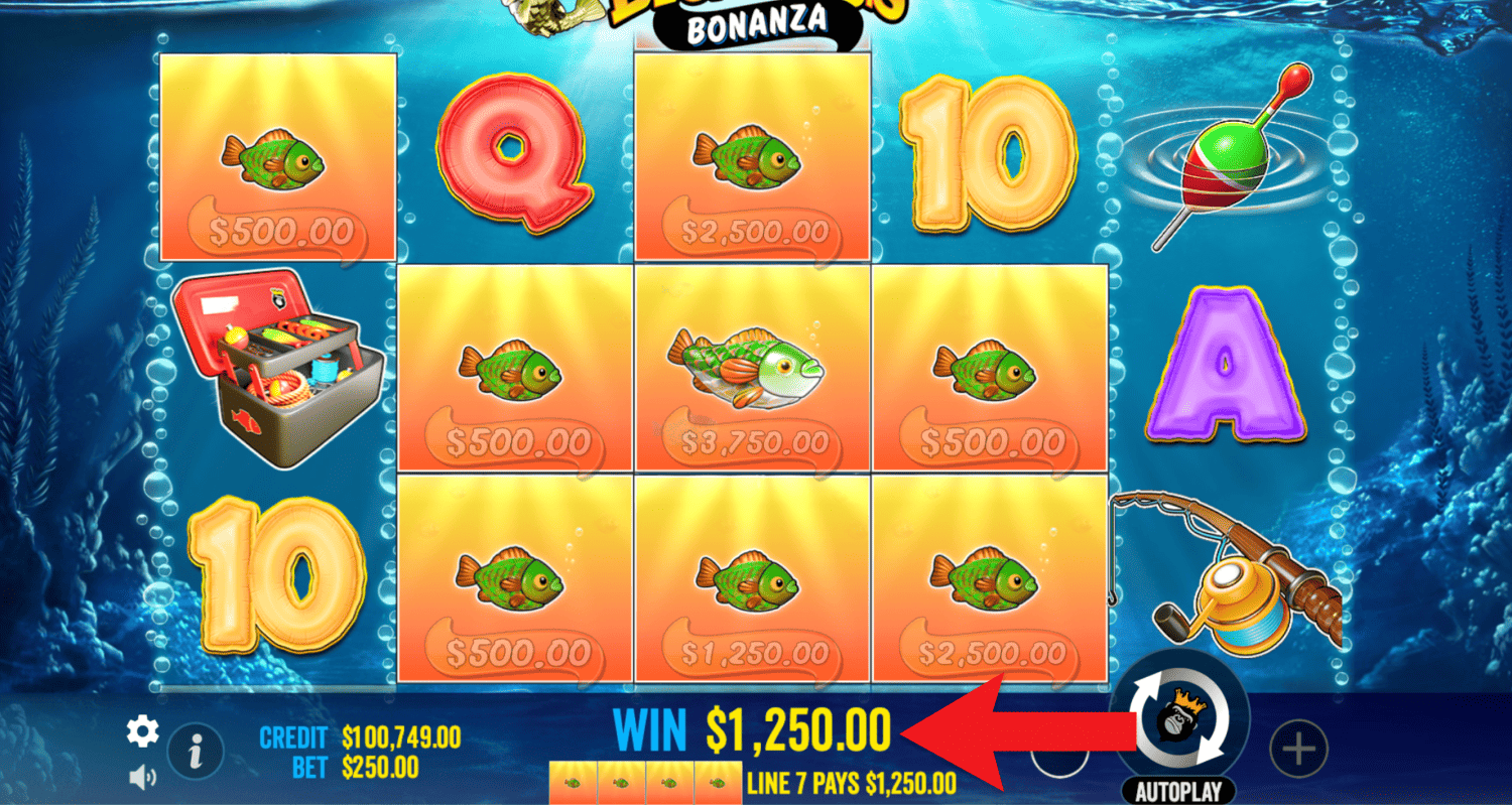 Tęskite Big Bass Bonanza žaidimą Lietuvos kazino svetainėje