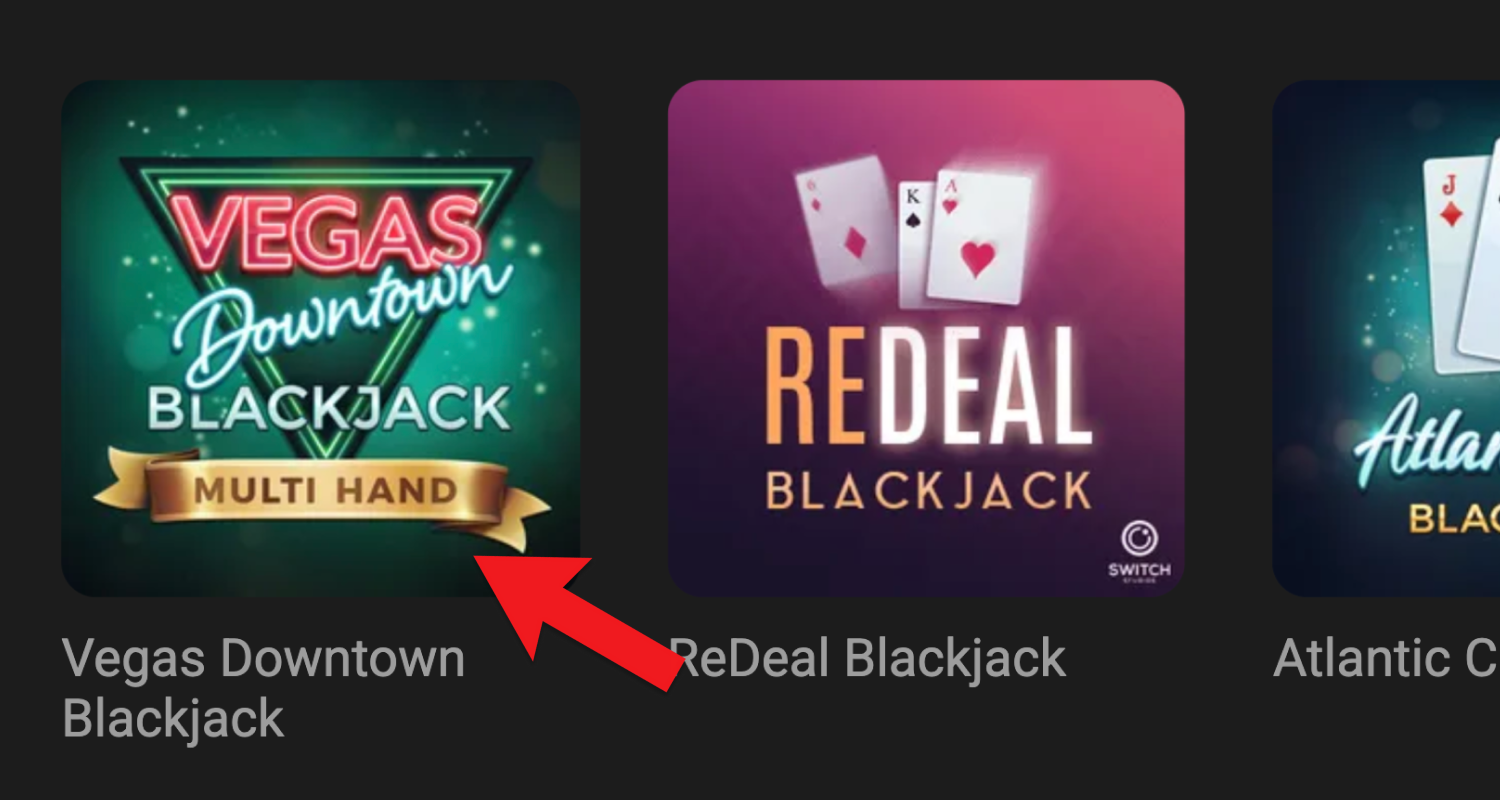 Raskite Blackjack Lietuvos kazino
