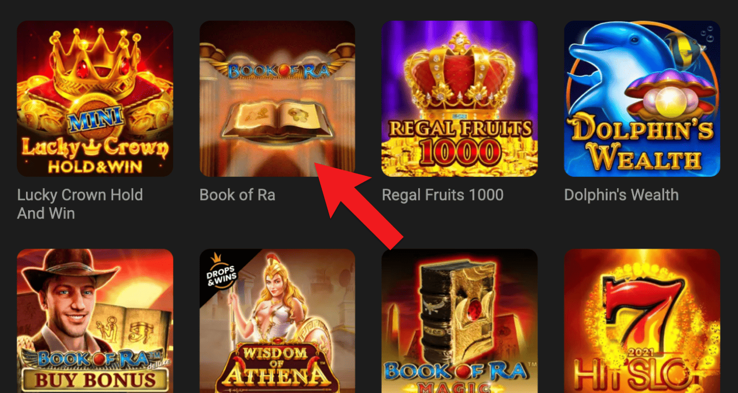 Raskite Book of Ra lošimo automatą Lietuvos kazino svetainėje