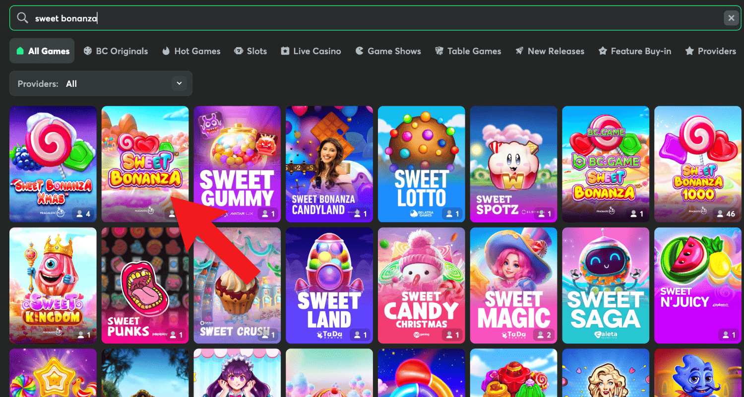 Raskite „Sweet Bonanza“ lošimo automatą Lietuvos kazino svetainėje