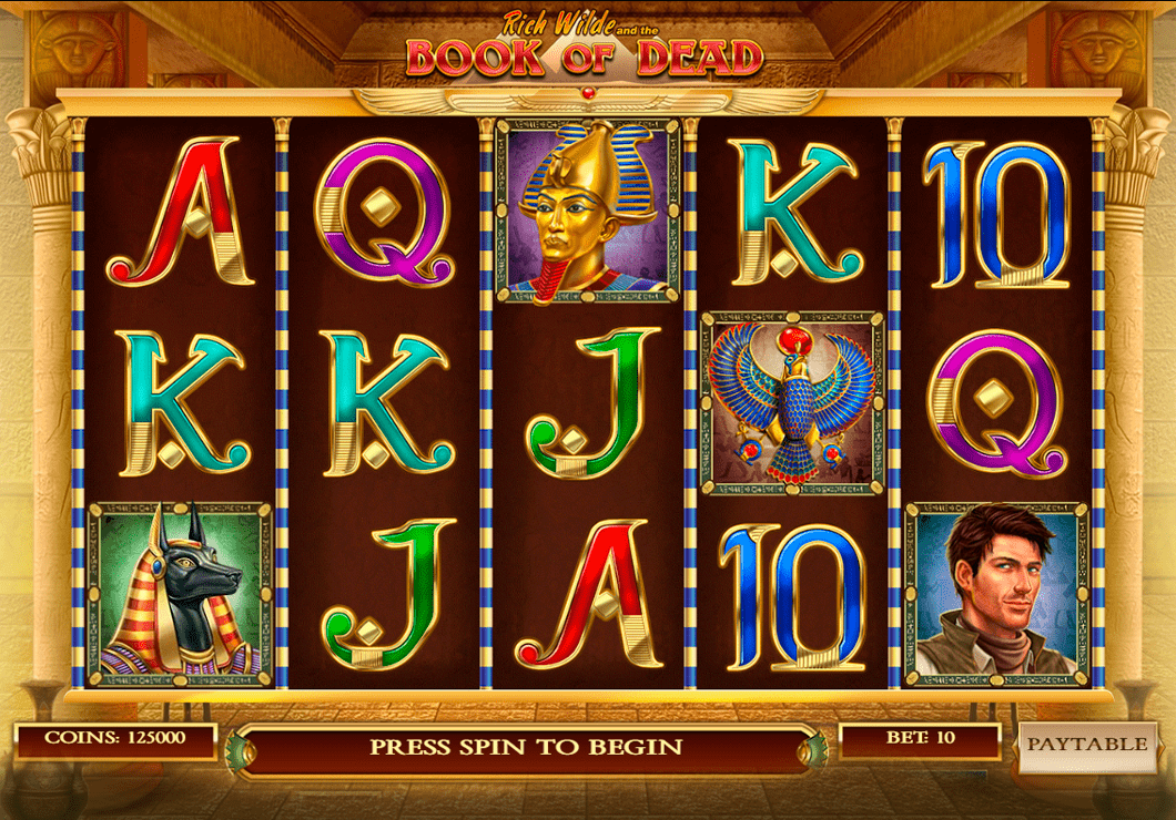 Book of Dead slot demo