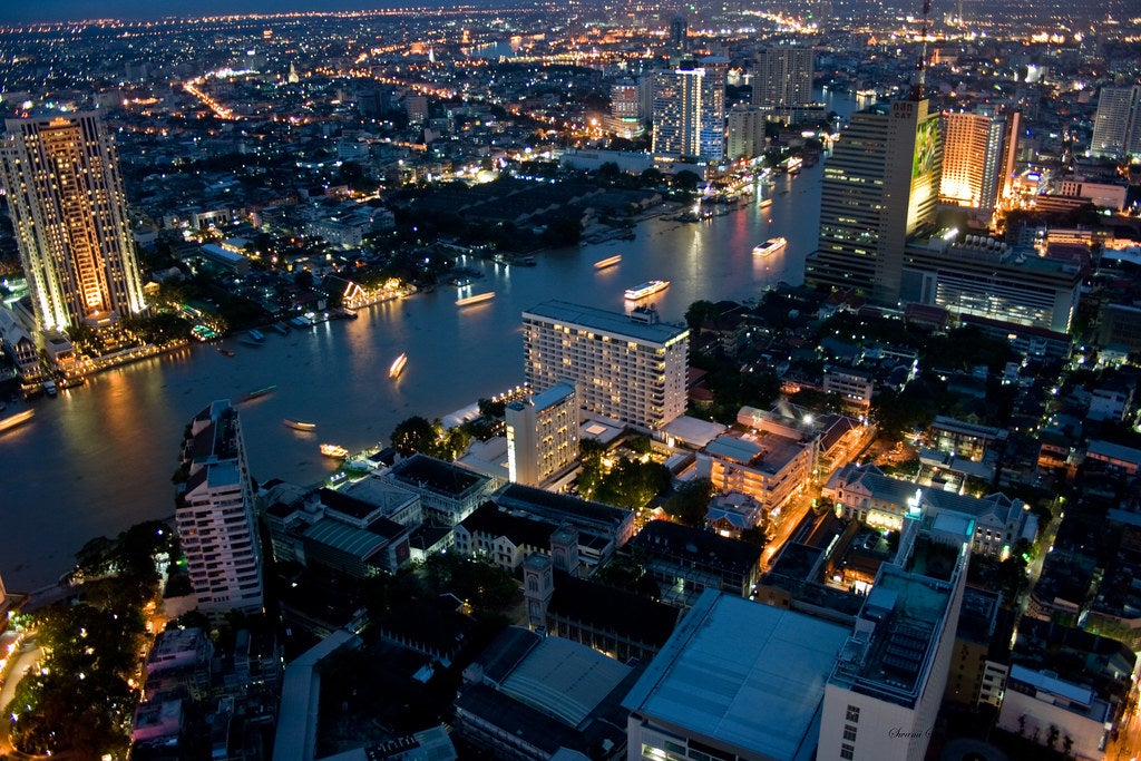 Bangkok Skyline at Night