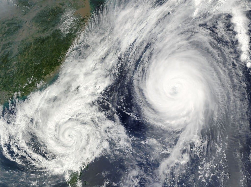 Aerial View of a Tropical Cyclone