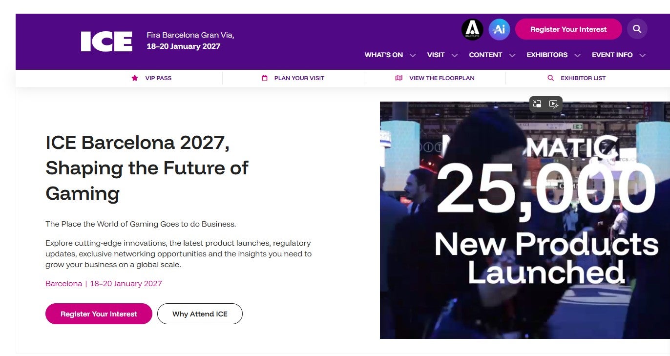 An Image of ICE BArcelona 2027