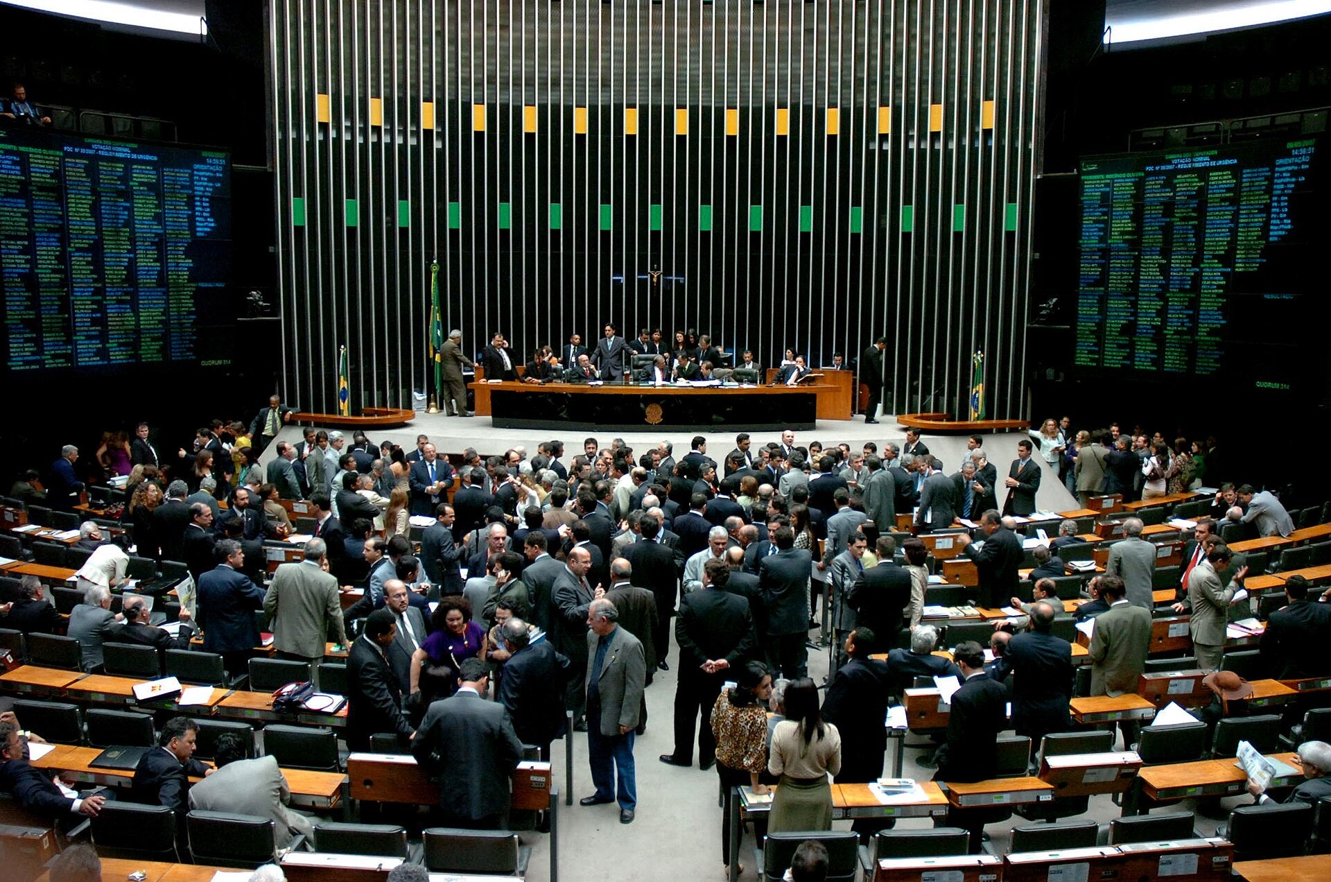 Brazil Betting Ban: Stake Wins Reprieve as Fux Weighs Delay Lawmakers gather on the floor of Brazil's Chamber of Deputies in Brasília during a plenary session
