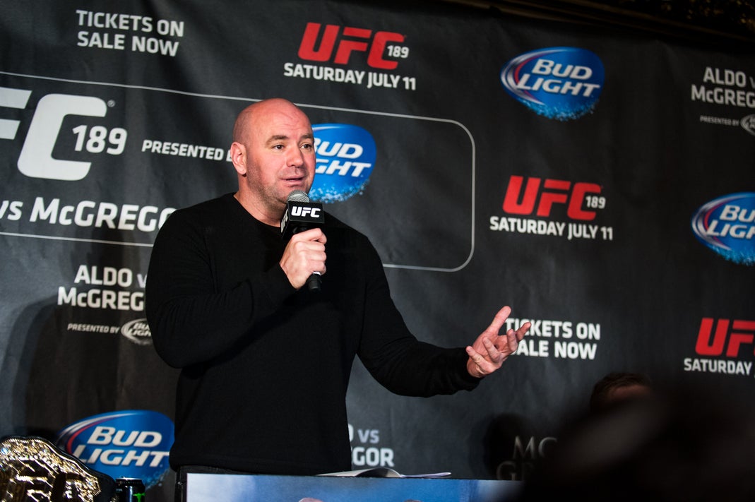 Dana White Wins $1.2 Million on Blacjack