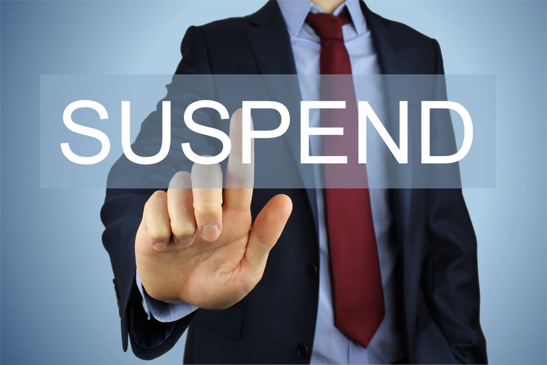 Suspend Illustration