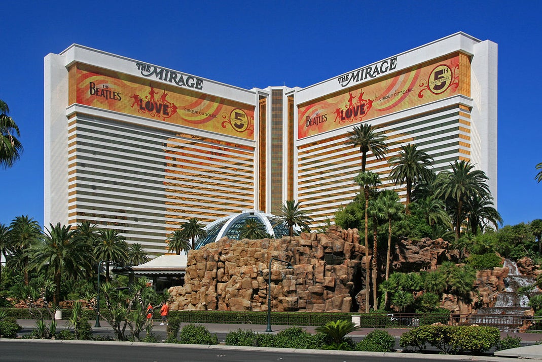The Mirage Las Vegas Before Closure