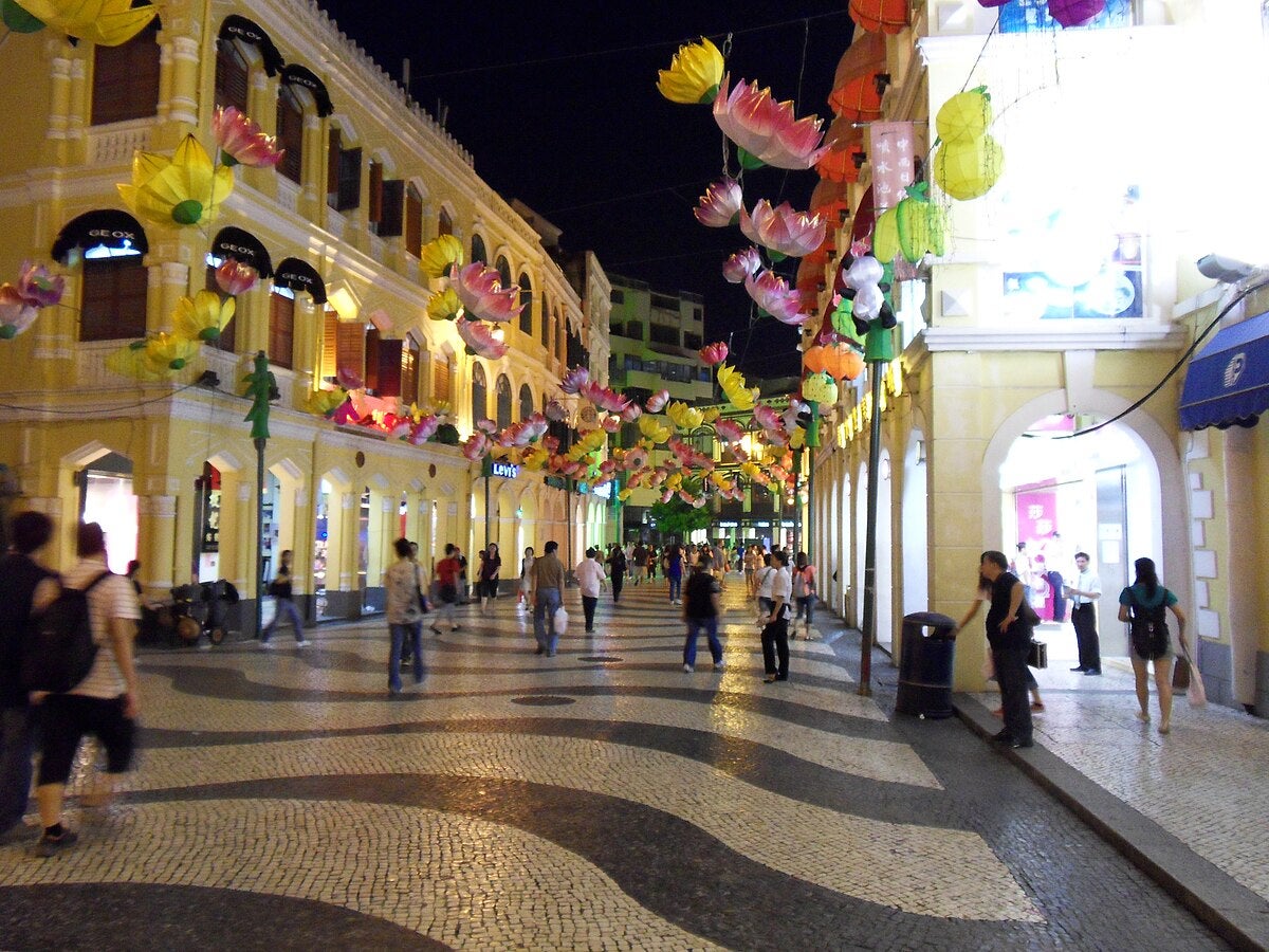 A Street in Macau