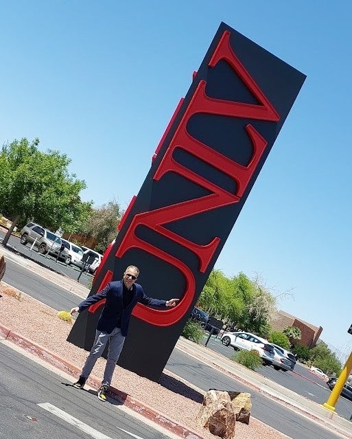 At UNLV Campus - Ziv Chen for Casino.Com