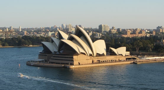 The Sydney Opera House in Sydney, New South Whales