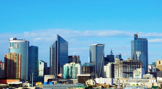 Skyline of Makati City in Manilla, Philip . Free Stock Photo Makati City Skyline in Manilla, Philippines