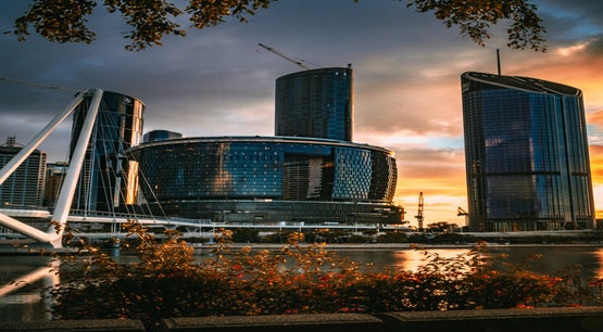 Stunning Brisbane Skyline at Sunrise with Casino . Free Stock Photo - pexels.com The Star Brisbane