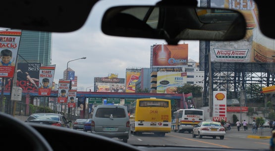 Visually inundated by billboard advertisements | Flickr Billboards in Manila