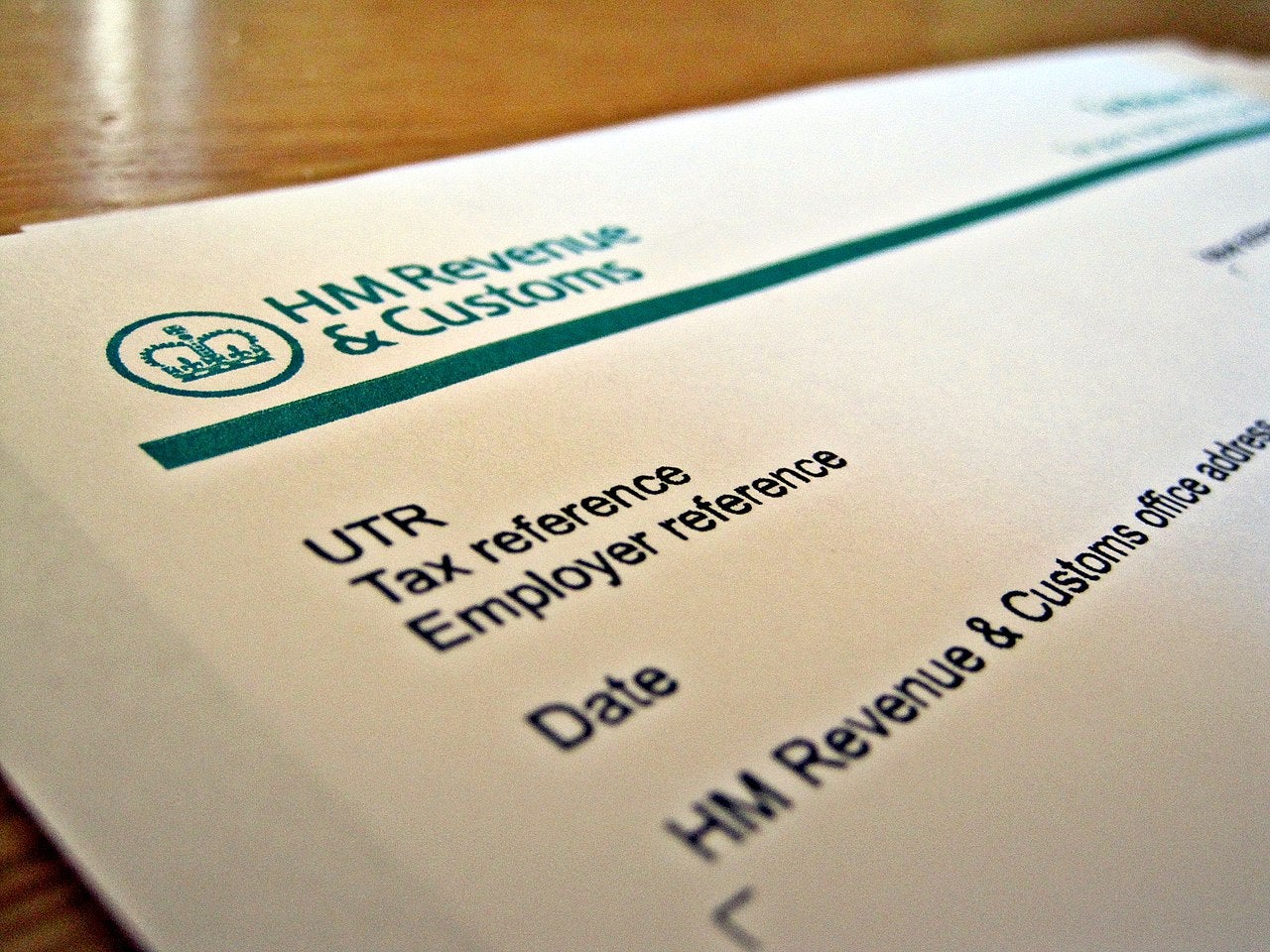 hmrc picture image of hmrc paperwork