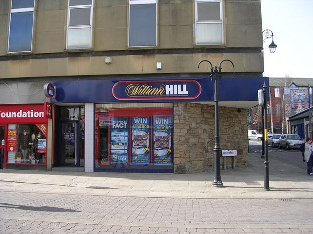 An image of a William Hill betting shop