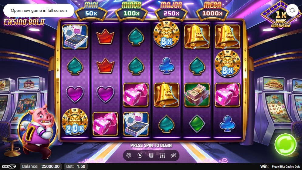 Piggy blitz casino gold An image of the Piggy Blitz Casino Gold slot