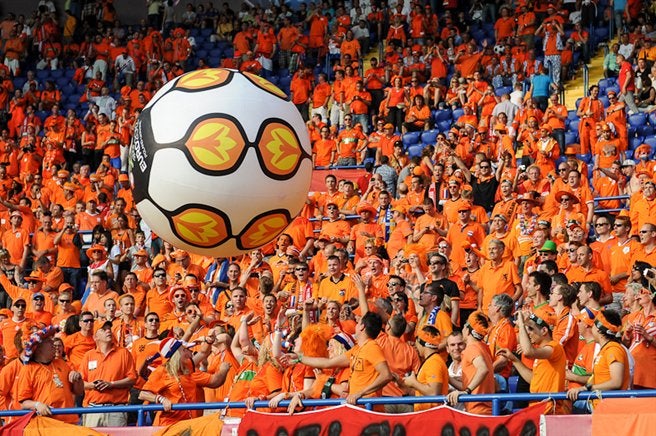 Dutch football supporters