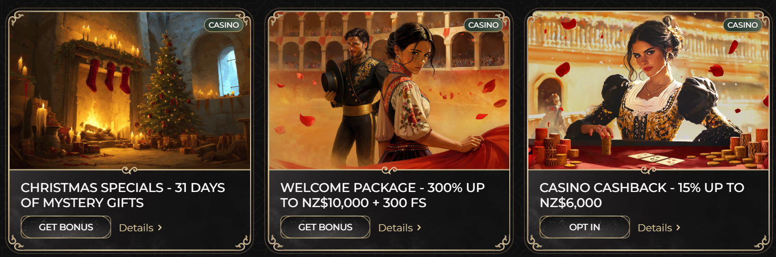 Casina Bonuses and Promotions