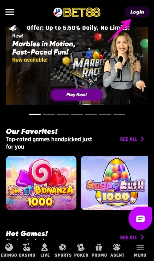 Login Bet88